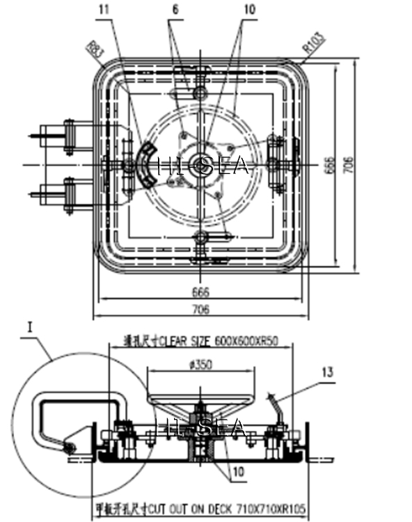 /uploads/image/20181019/Drawing of A0 Flush Watertight Hatch Cover.jpg